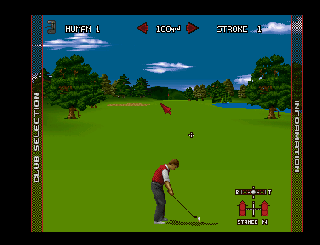 Screenshot Thumbnail / Media File 1 for Nick Faldos Championship Golf (1994)(Grandslam)[!]